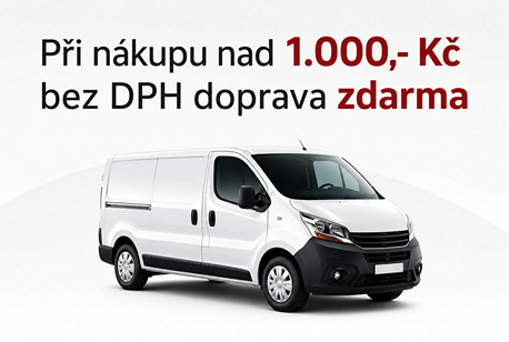 Doprava nad 1.000,- zdarma